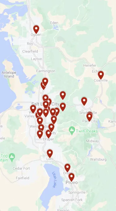 My Buddy the Plumber service area map